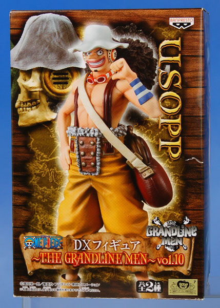 One Piece - The Grandline Men Vol.10 Usopp - Figura DX Banpresto (Japan Import)